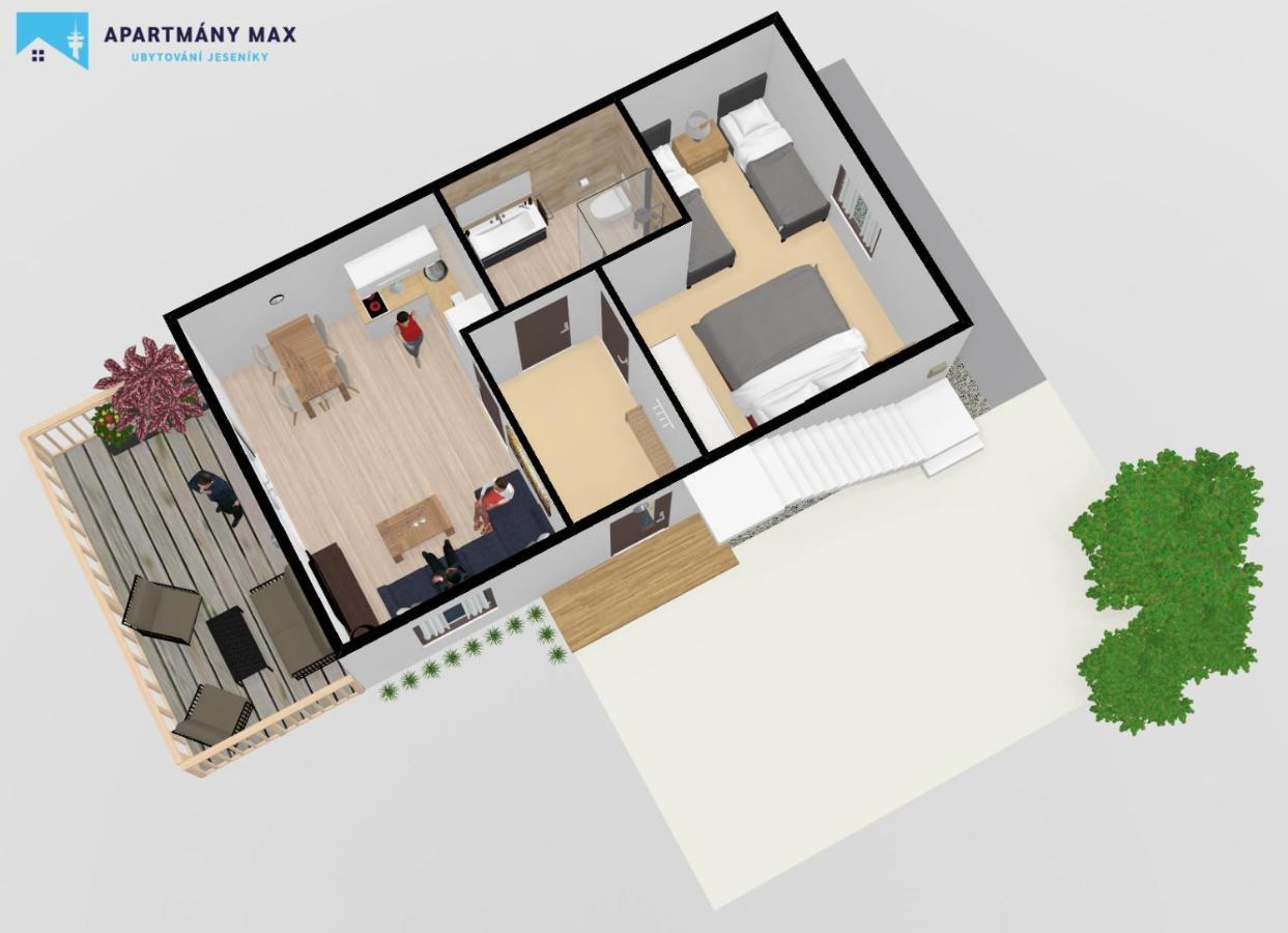 Apartmany Max Vaclavov u Bruntalu Exterior foto